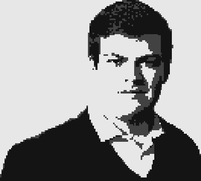 Pixedlated portrait of myself